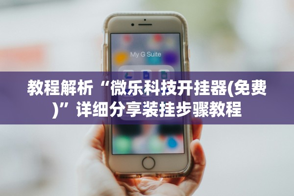 教程解析“微乐科技开挂器(免费)	”详细分享装挂步骤教程