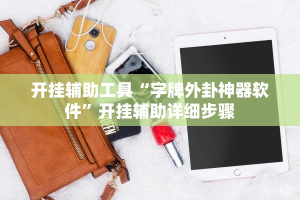 开挂辅助工具“字牌外卦神器软件”开挂辅助详细步骤