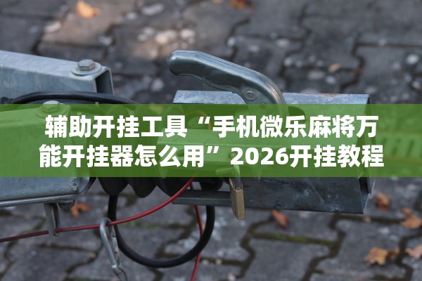 辅助开挂工具“手机微乐麻将万能开挂器怎么用”2026开挂教程步骤