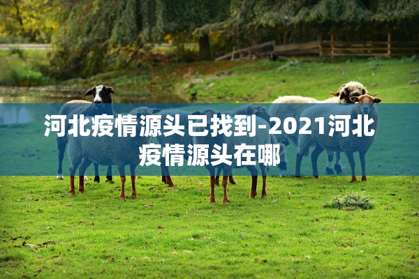 河北疫情源头已找到-2021河北疫情源头在哪 河北疫情源头已找到-2021河北疫情源头在哪