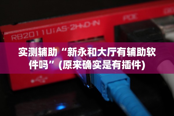 实测辅助“新永和大厅有辅助软件吗”(原来确实是有插件)