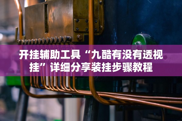 开挂辅助工具“九酷有没有透视挂”详细分享装挂步骤教程