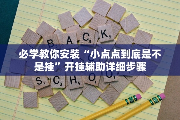 必学教你安装“小点点到底是不是挂”开挂辅助详细步骤