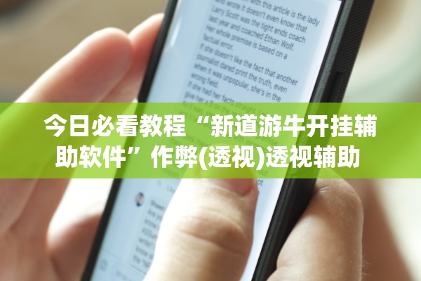 今日必看教程“新道游牛开挂辅助软件”作弊(透视)透视辅助 