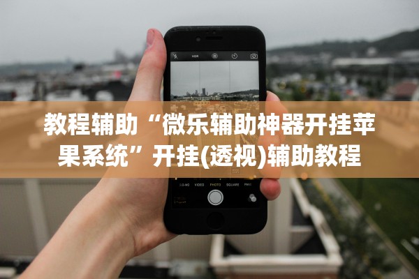 教程辅助“微乐辅助神器开挂苹果系统	”开挂(透视)辅助教程