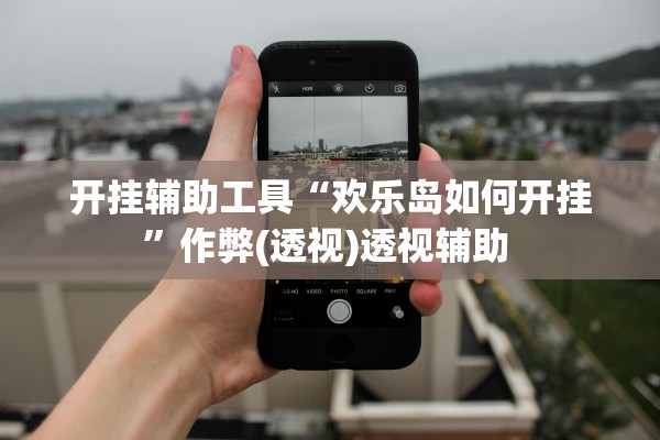 开挂辅助工具“欢乐岛如何开挂”作弊(透视)透视辅助 