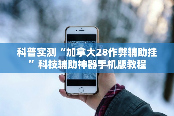科普实测“加拿大28作弊辅助挂”科技辅助神器手机版教程