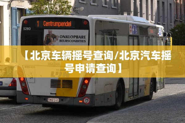 【北京车辆摇号查询/北京汽车摇号申请查询】
