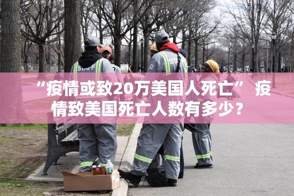 “疫情或致20万美国人死亡” 疫情致美国死亡人数有多少？