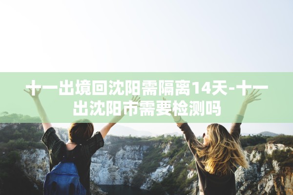 十一出境回沈阳需隔离14天-十一出沈阳市需要检测吗