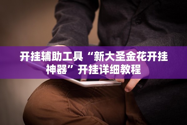 开挂辅助工具“新大圣金花开挂神器	”开挂详细教程
