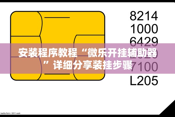 安装程序教程“微乐开挂辅助器”详细分享装挂步骤