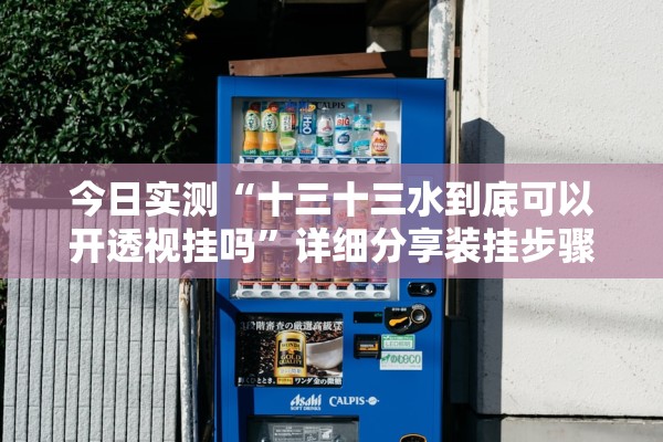 今日实测“十三十三水到底可以开透视挂吗	”详细分享装挂步骤