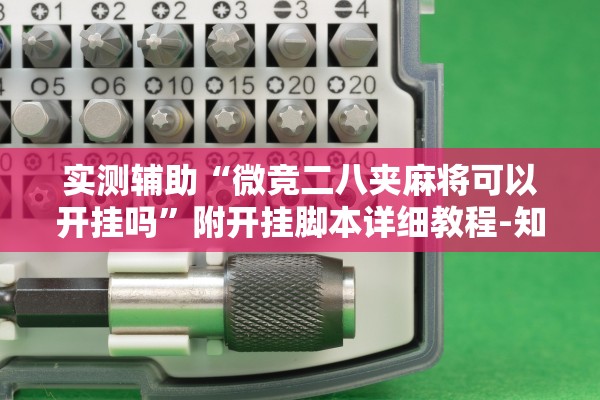 实测辅助“微竞二八夹麻将可以开挂吗”附开挂脚本详细教程-知乎