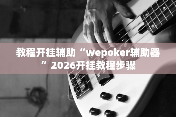 教程开挂辅助“wepoker辅助器”2026开挂教程步骤