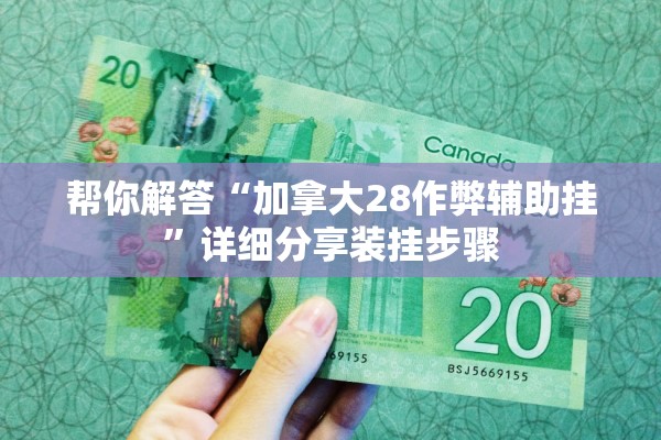 帮你解答“加拿大28作弊辅助挂”详细分享装挂步骤