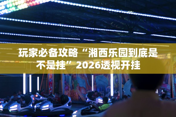 玩家必备攻略“湘西乐园到底是不是挂”2026透视开挂