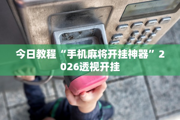 今日教程“手机麻将开挂神器”2026透视开挂
