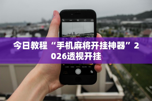 今日教程“手机麻将开挂神器”2026透视开挂