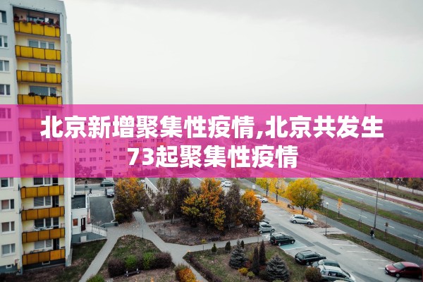 北京新增聚集性疫情,北京共发生73起聚集性疫情
