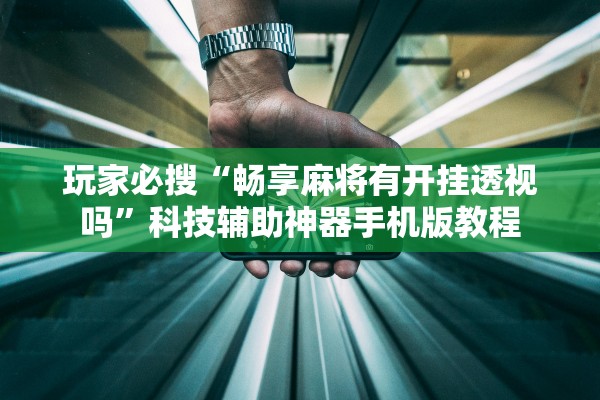 玩家必搜“畅享麻将有开挂透视吗”科技辅助神器手机版教程