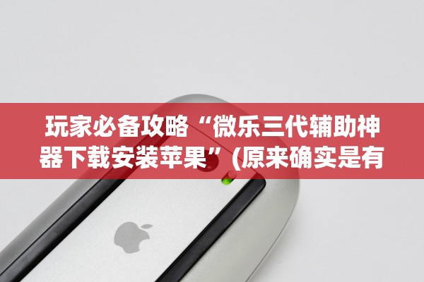 玩家必备攻略“微乐三代辅助神器下载安装苹果”(原来确实是有插件)