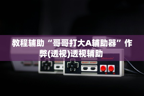 教程辅助“哥哥打大A辅助器	”作弊(透视)透视辅助 