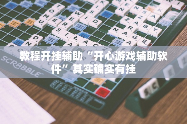 教程开挂辅助“开心游戏辅助软件”其实确实有挂