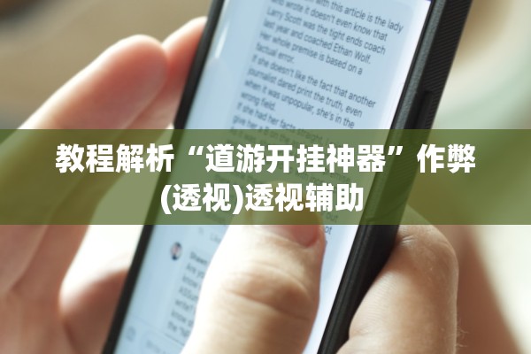 教程解析“道游开挂神器”作弊(透视)透视辅助 