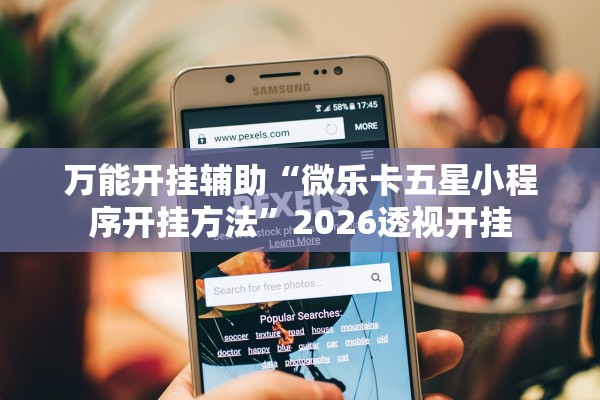 万能开挂辅助“微乐卡五星小程序开挂方法”2026透视开挂
