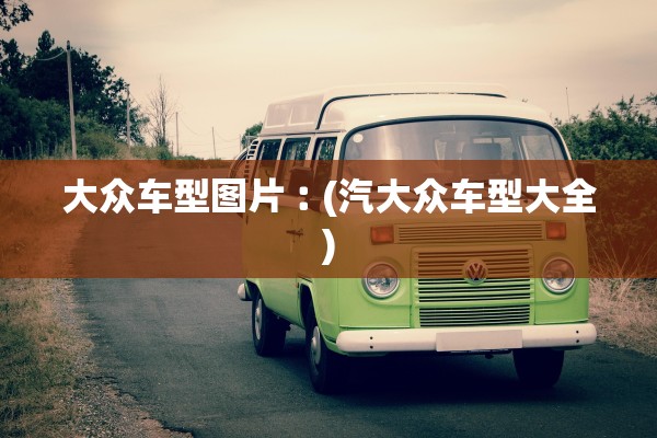 大众车型图片︰(汽大众车型大全) 大众车型图片︰(汽大众车型大全)
