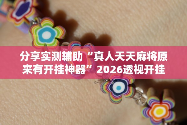分享实测辅助“真人天天麻将原来有开挂神器”2026透视开挂