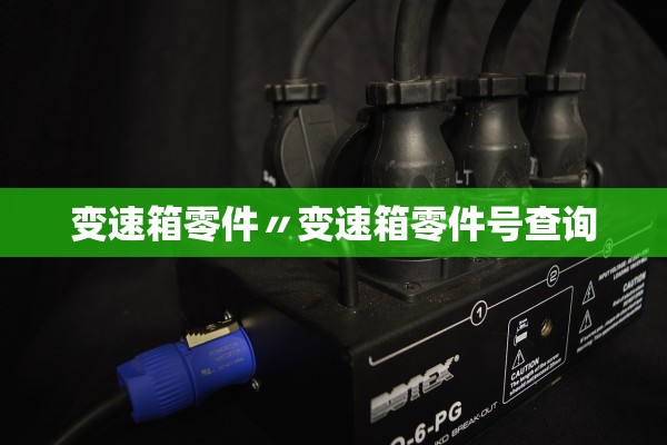 变速箱零件〃变速箱零件号查询