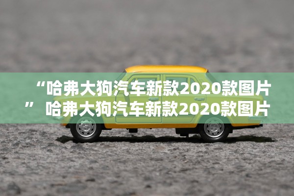 “哈弗大狗汽车新款2020款图片	” 哈弗大狗汽车新款2020款图片及费用？