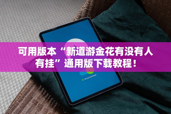 可用版本“新道游金花有没有人有挂”通用版下载教程！