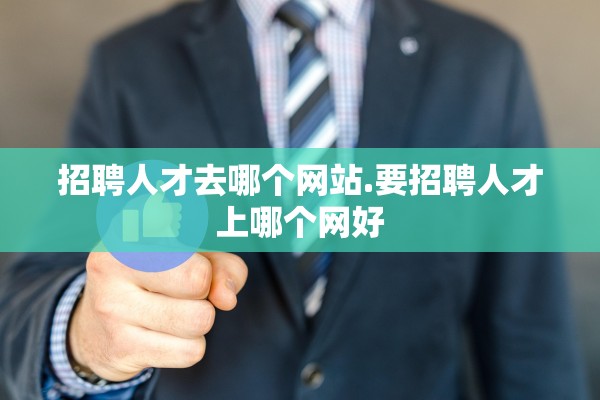 招聘人才去哪个网站.要招聘人才上哪个网好 招聘人才去哪个网站.要招聘人才上哪个网好