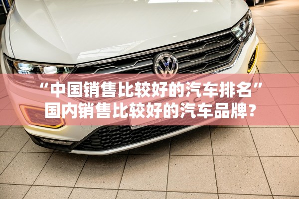 “中国销售比较好的汽车排名” 国内销售比较好的汽车品牌？