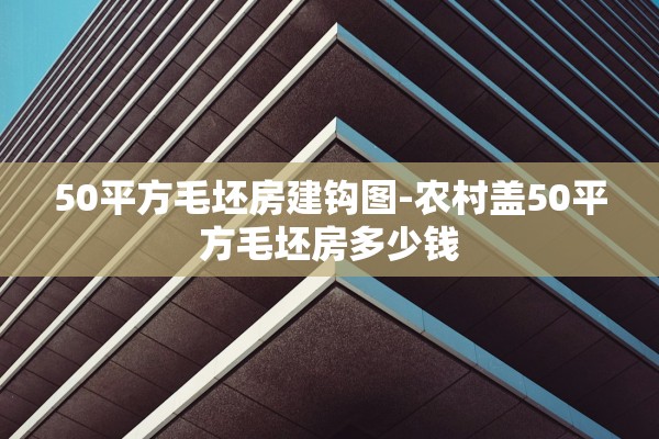 50平方毛坯房建钩图-农村盖50平方毛坯房多少钱 50平方毛坯房建钩图-农村盖50平方毛坯房多少钱