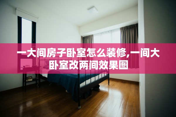 一大间房子卧室怎么装修,一间大卧室改两间效果图