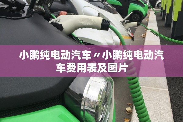 小鹏纯电动汽车〃小鹏纯电动汽车费用表及图片