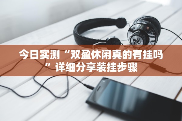 今日实测“双盈休闲真的有挂吗	”详细分享装挂步骤