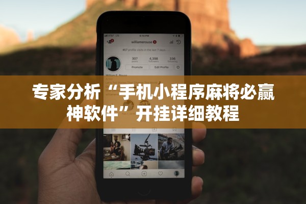 专家分析“手机小程序麻将必赢神软件	”开挂详细教程