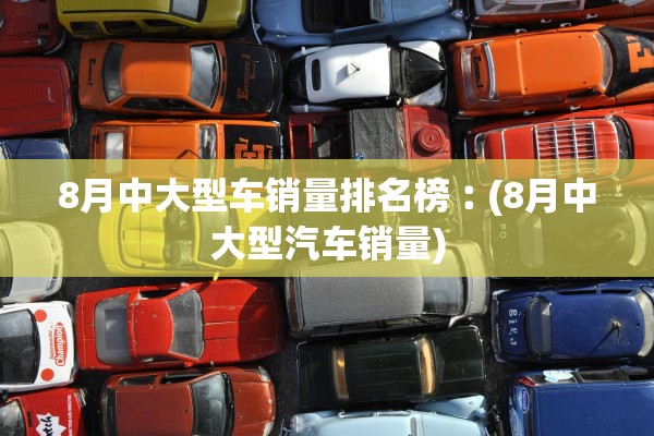 8月中大型车销量排名榜︰(8月中大型汽车销量) 8月中大型车销量排名榜︰(8月中大型汽车销量)