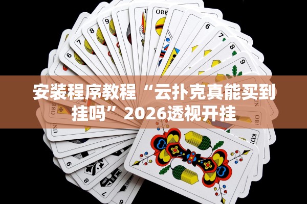 安装程序教程“云扑克真能买到挂吗”2026透视开挂