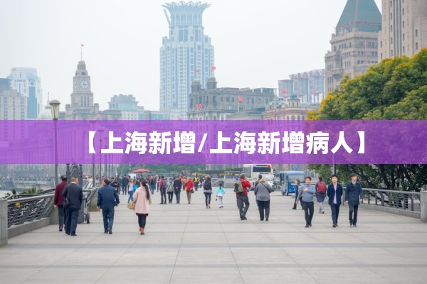 【上海新增/上海新增病人】