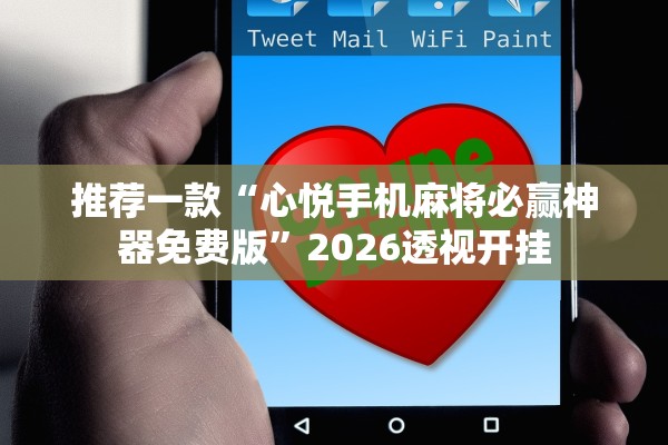 推荐一款“心悦手机麻将必赢神器免费版	”2026透视开挂