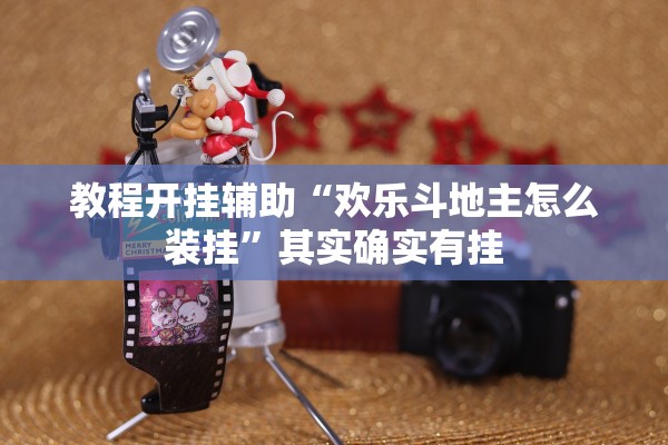 教程开挂辅助“欢乐斗地主怎么装挂”其实确实有挂