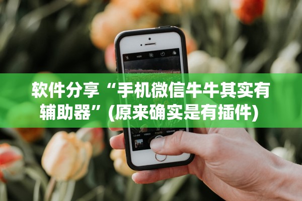 软件分享“手机微信牛牛其实有辅助器	”(原来确实是有插件) 
