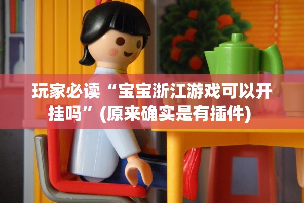 玩家必读“宝宝浙江游戏可以开挂吗”(原来确实是有插件) 